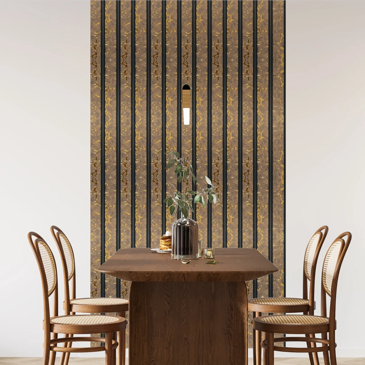 Metal Crust Louvers Panel/Planks 8 Feet * 5 Inch - ML 7013