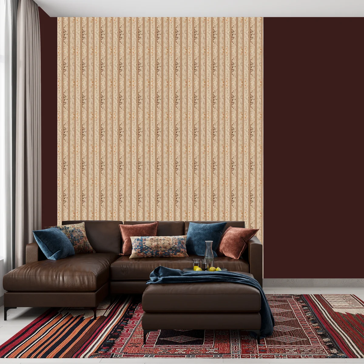 Metal Crust Louvers Panel/Planks 8 Feet * 5 Inch - ML 7016