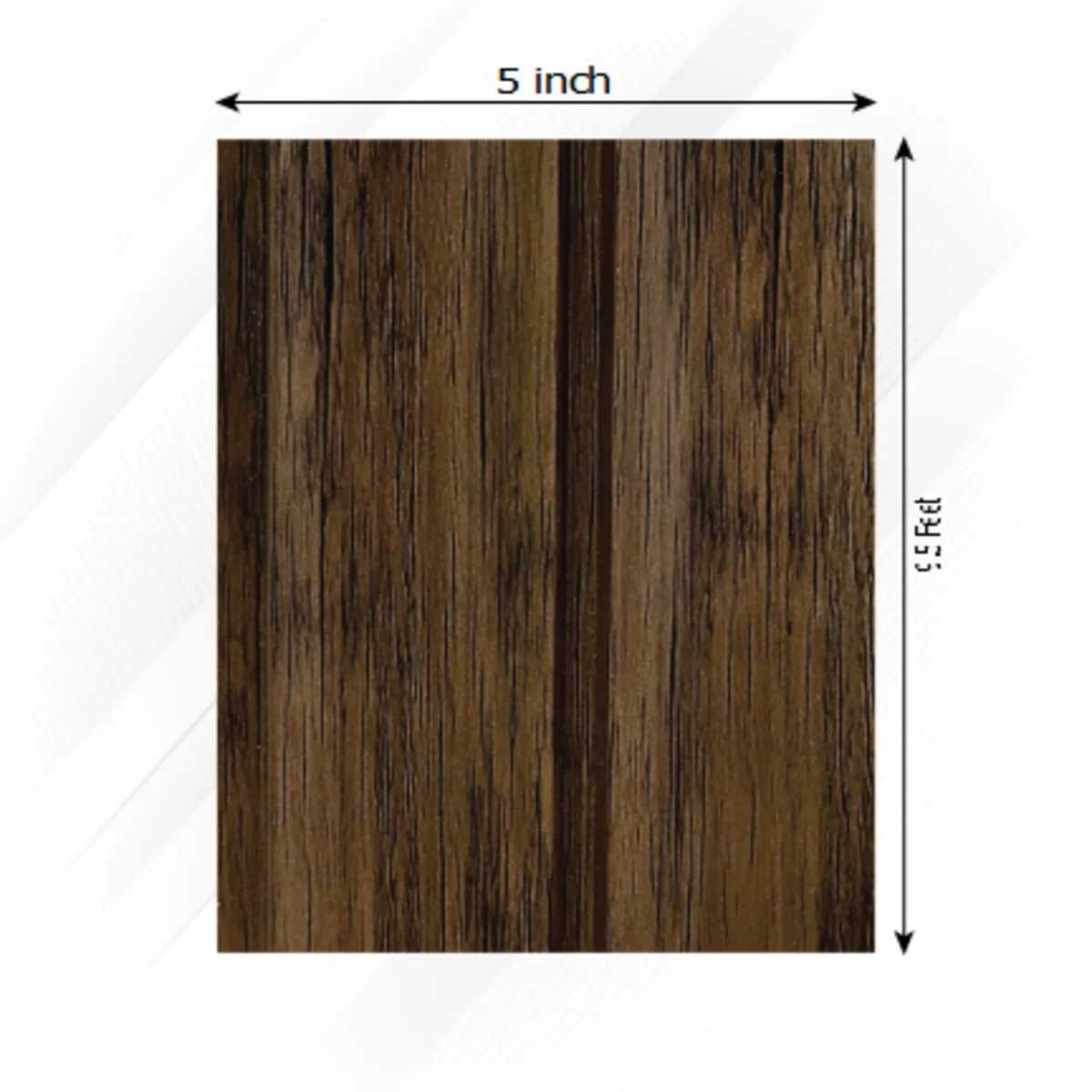 Uniclad marco polo vol 1 Louvers Panels/Planks 9.5 feet * 5 inch - PMP 84