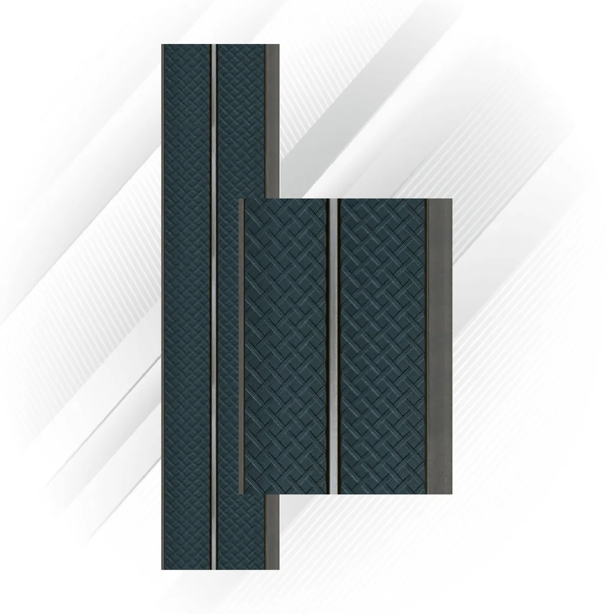Ventura Decorative Vol 2 Louvers Panel/Planks 8 Feet * 5 Inch - MATRIX 8702