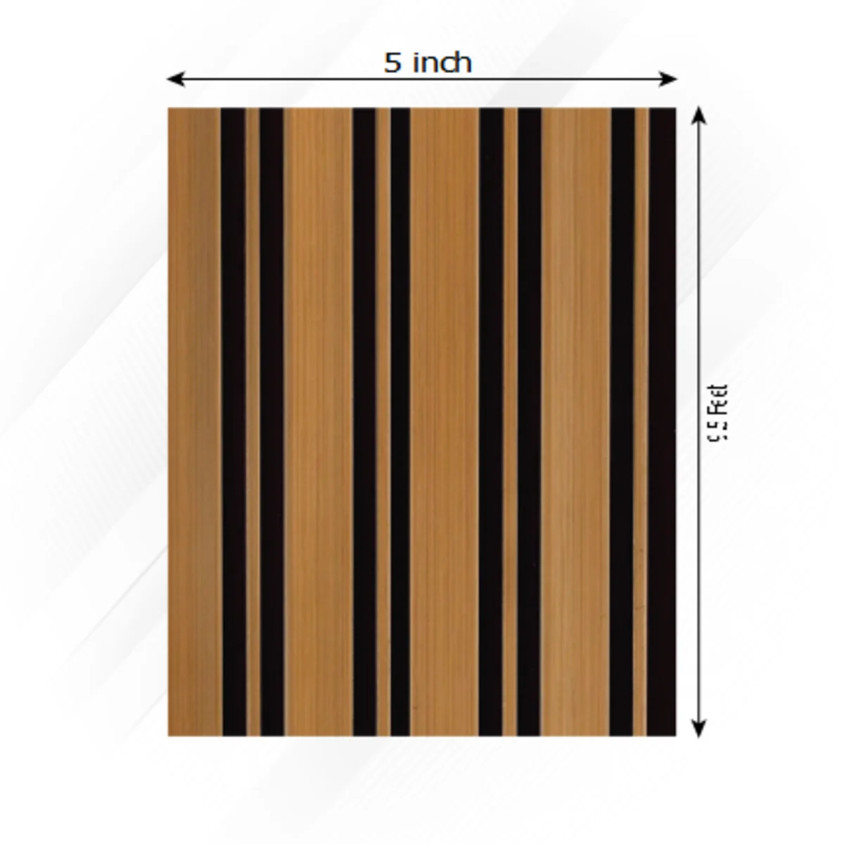 Uniclad Marco Polo Vol 2 Louvers Panels/Planks 9.5 feet * 5 inch - PMP 27