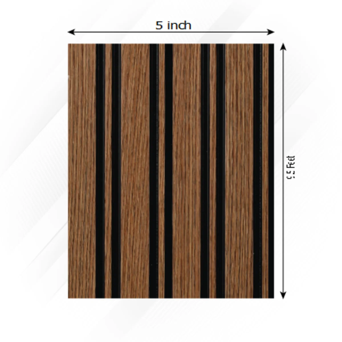 Uniclad Marco Polo Vol 2 Louvers Panels/Planks 9.5 feet * 5 inch - PMP 29