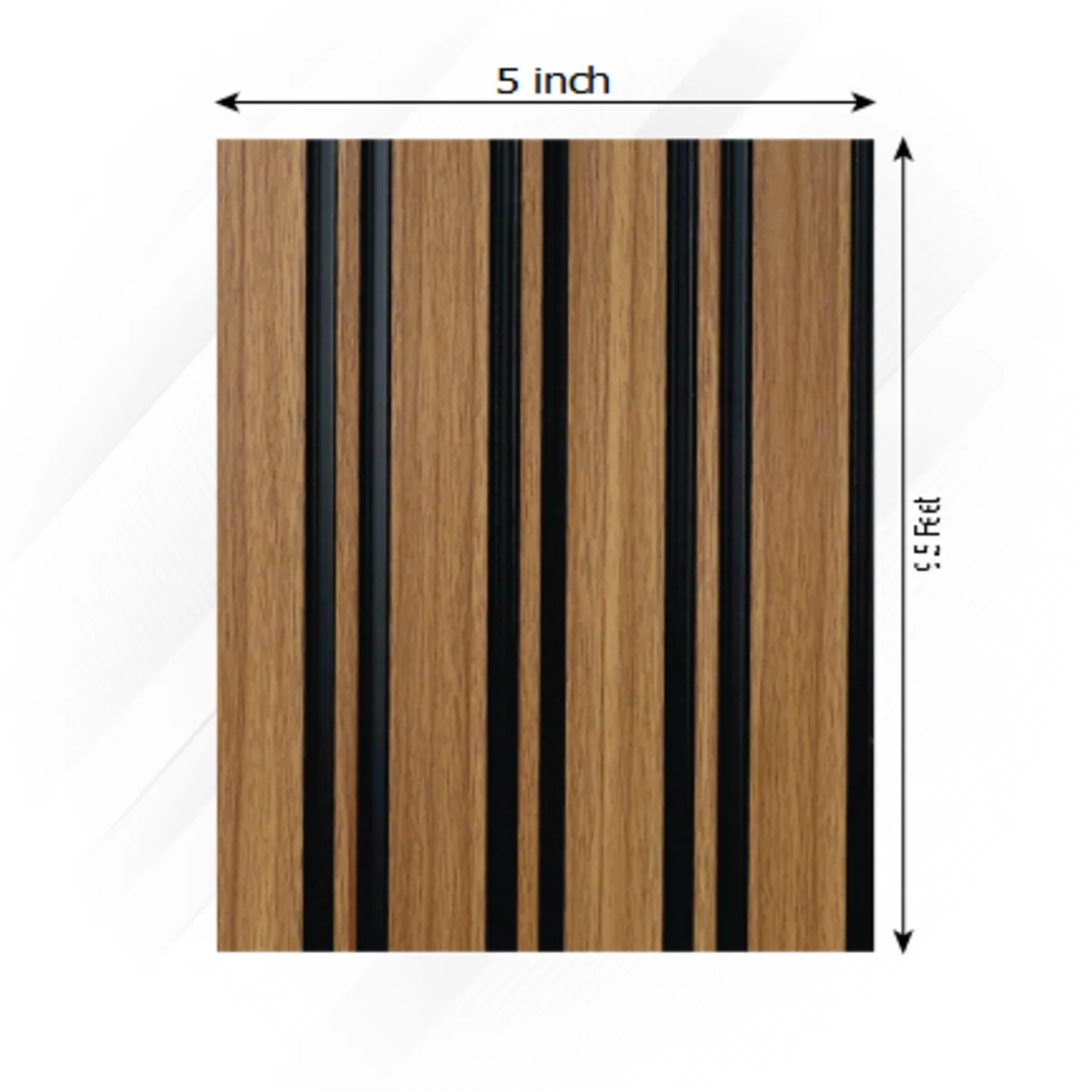 Uniclad Marco Polo Vol 2 Louvers Panels/Planks 9.5 feet * 5 inch - PMP 30