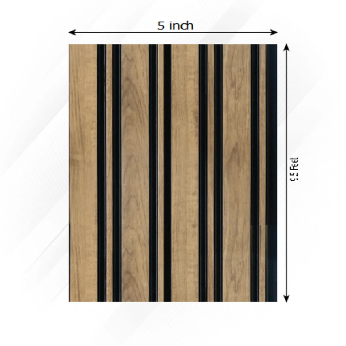 Uniclad Marco Polo Vol 2 Louvers Panels/Planks 9.5 feet * 5 inch - PMP 31