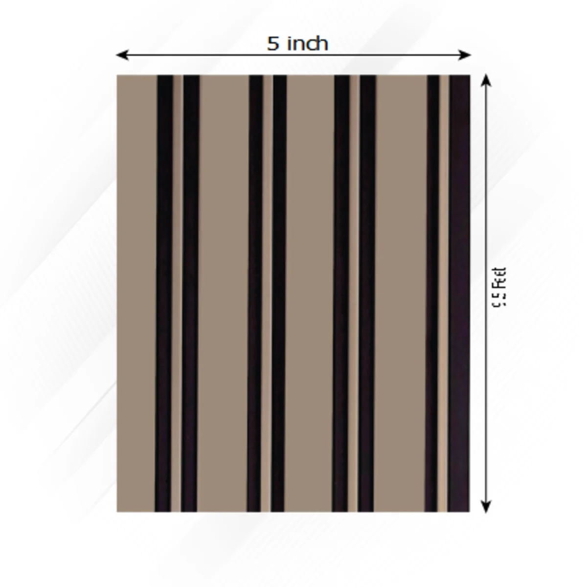 Uniclad Marco Polo Vol 2 Louvers Panels/Planks 9.5 feet * 5 inch - PMP 32