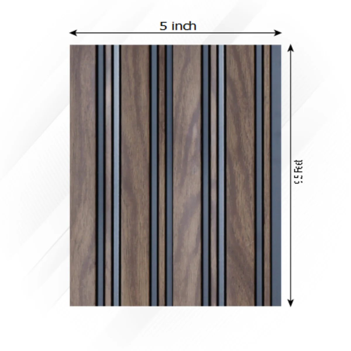 Uniclad Marco Polo Vol 2 Louvers Panels/Planks 9.5 feet * 5 inch - PMP 33