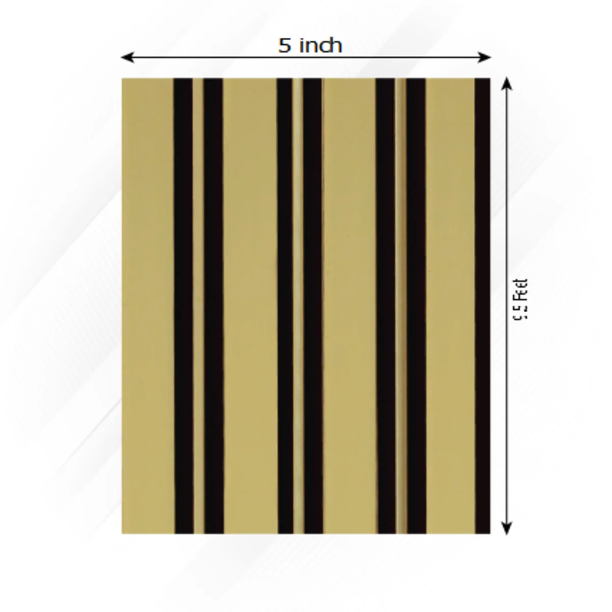 Uniclad Marco Polo Vol 2 Louvers Panels/Planks 9.5 feet * 5 inch - PMP 34