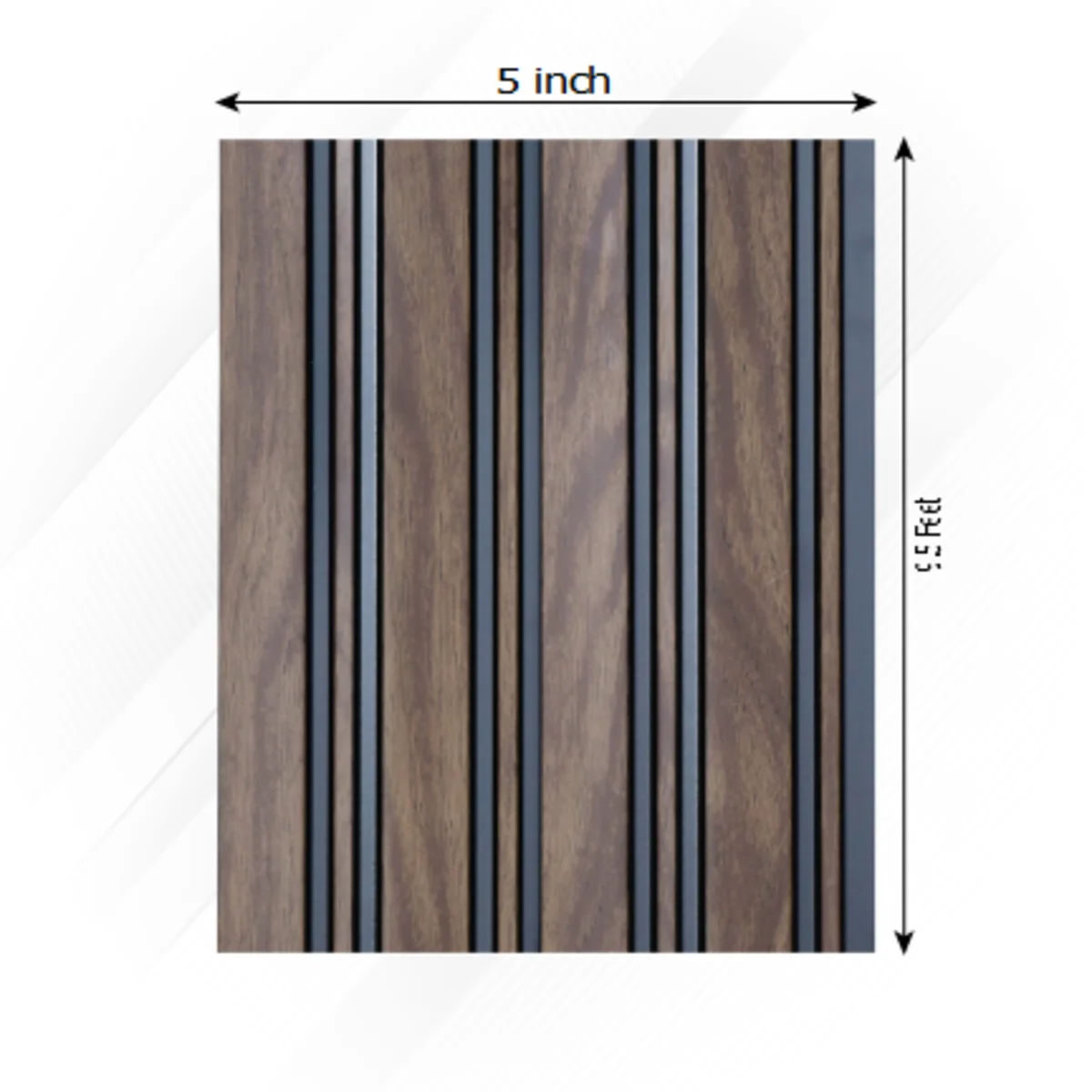 Uniclad Marco Polo Vol 2 Louvers Panels/Planks 9.5 feet * 5 inch - PMP 35