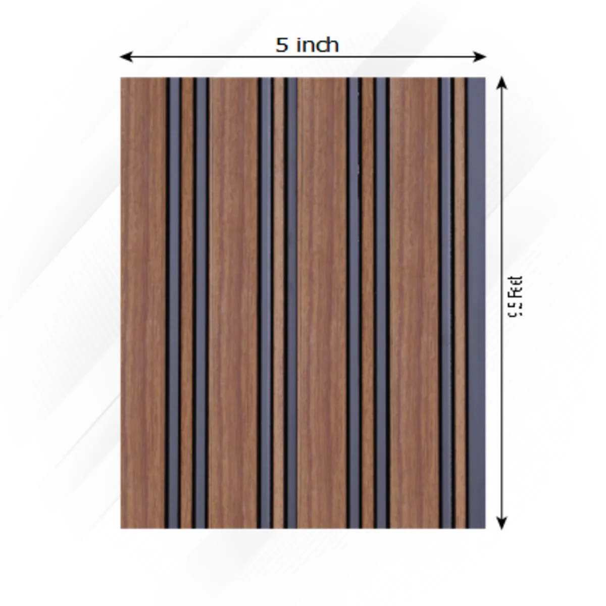 Uniclad Marco Polo Vol 2 Louvers Panels/Planks 9.5 feet * 5 inch - PMP 36