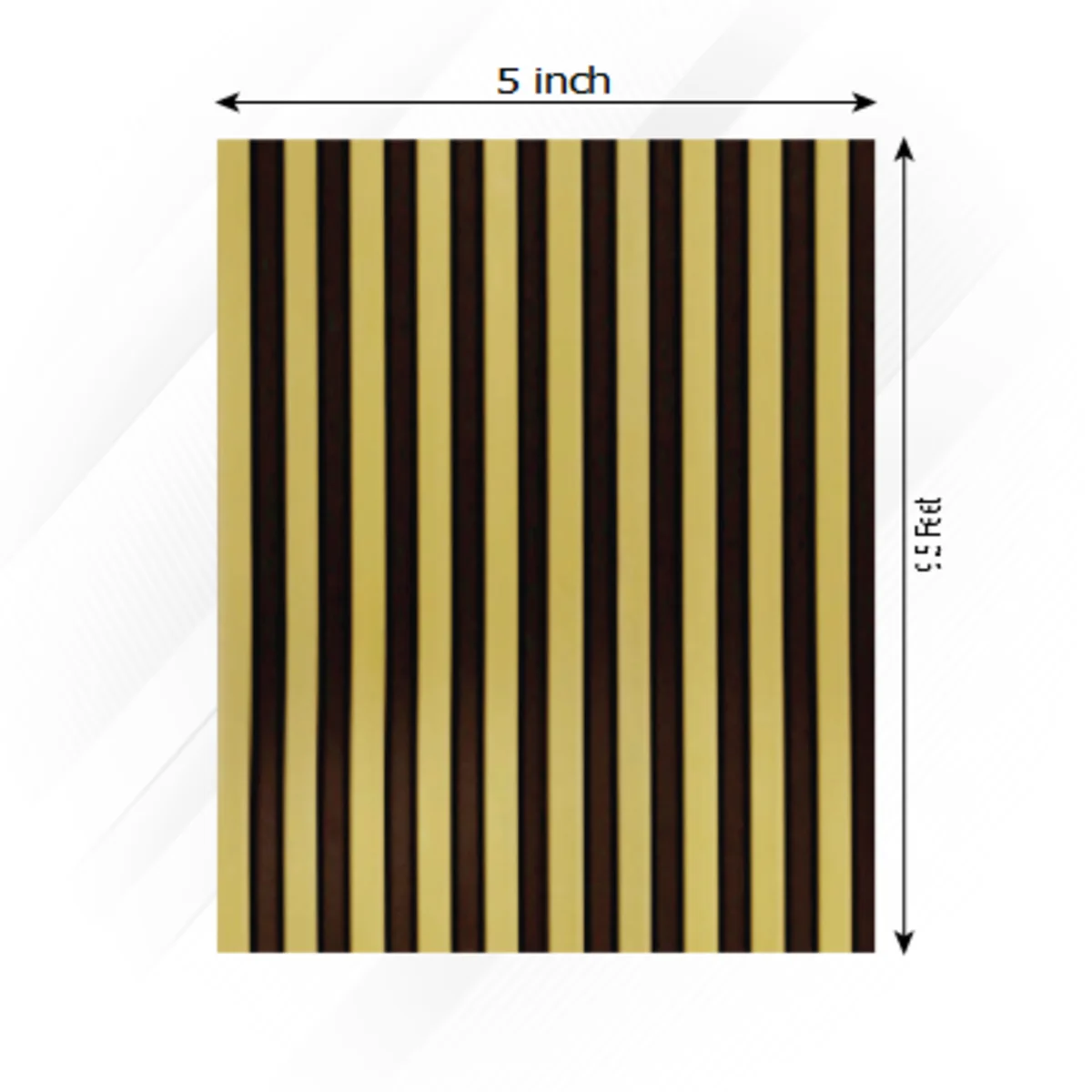 Uniclad Marco Polo Vol 2 Louvers Panels/Planks 9.5 feet * 5 inch - PMP 59