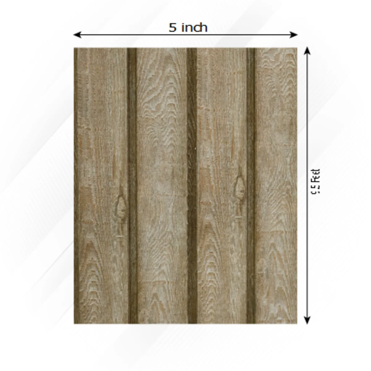 Uniclad Marco Polo Vol 2 Louvers Panels/Planks 9.5 feet * 5 inch - PMP 63