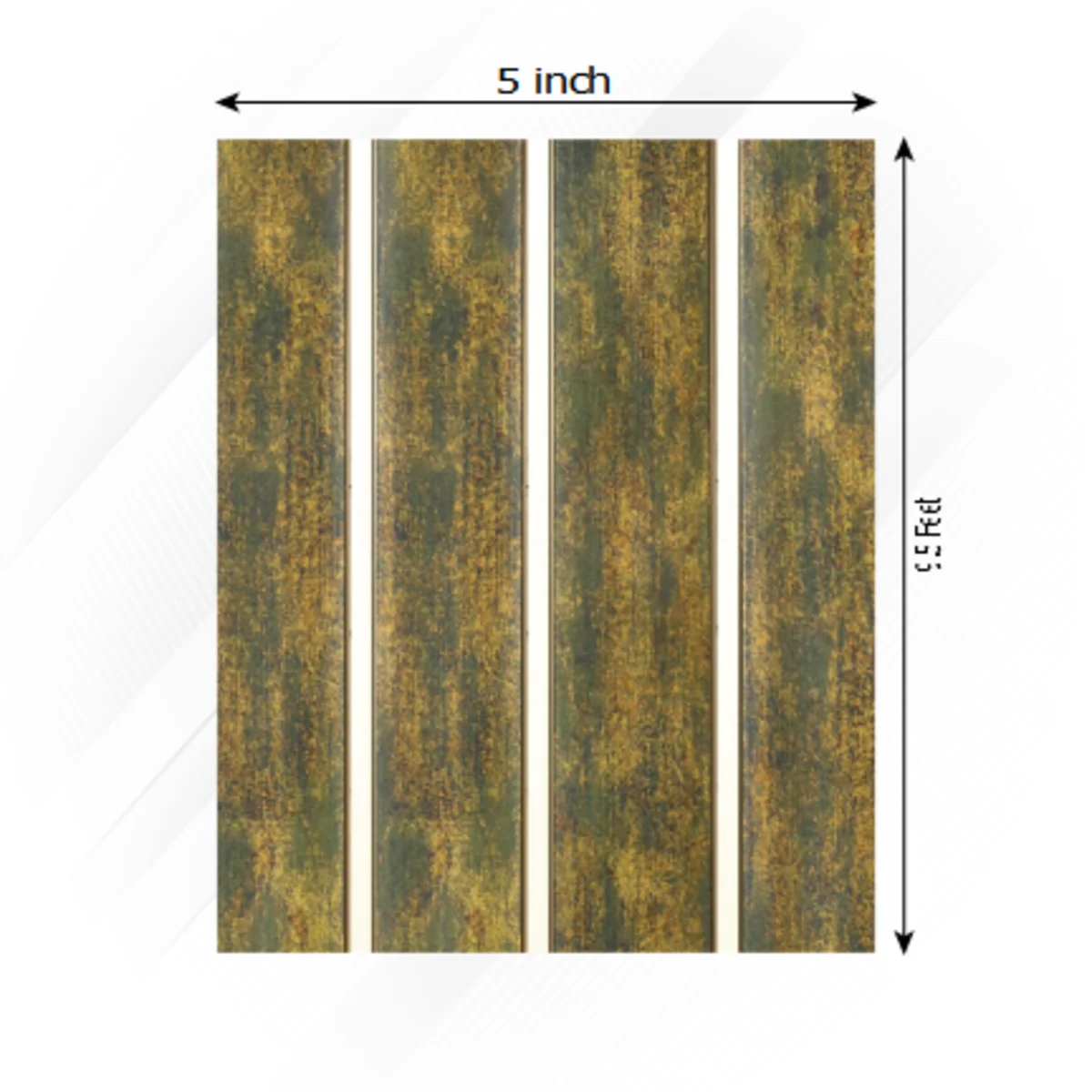 Uniclad Marco Polo Vol 2 Louvers Panels/Planks 9.5 feet * 5 inch - PMP 67