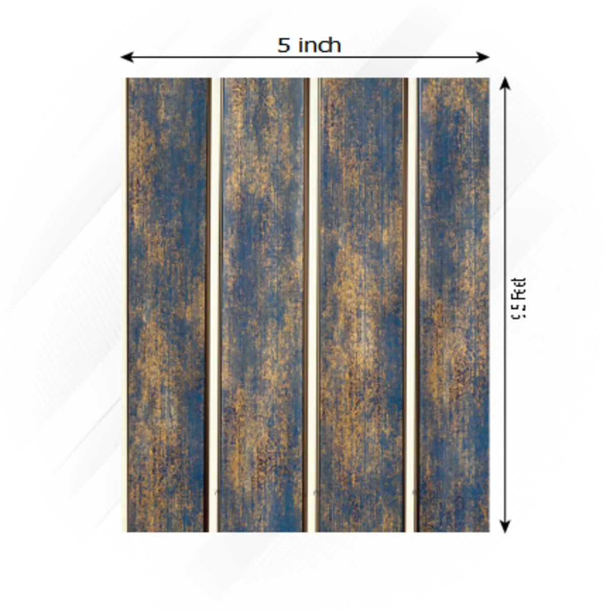 Uniclad Marco Polo Vol 2 Louvers Panels/Planks 9.5 feet * 5 inch - PMP 68