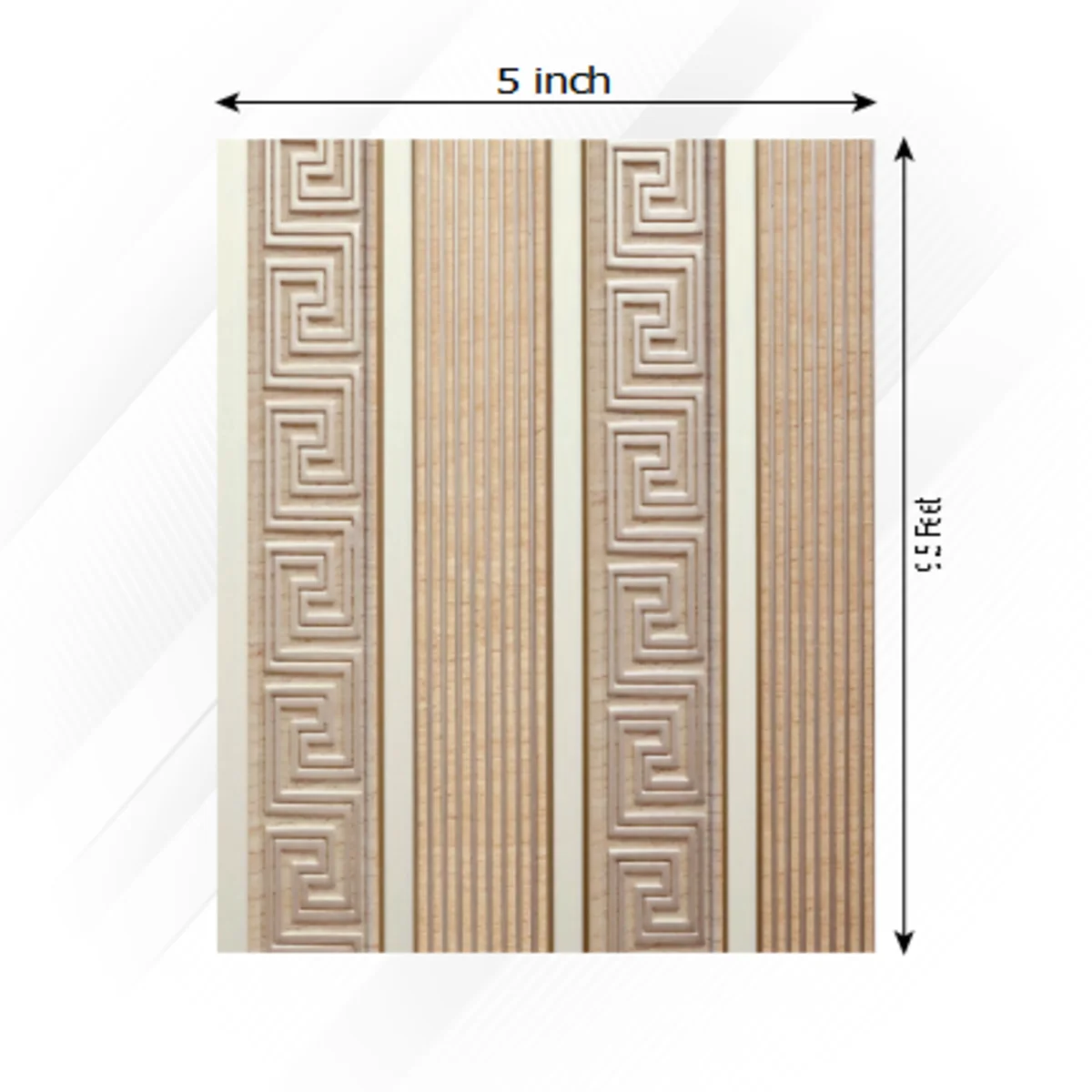 Uniclad Marco Polo Vol 2 Louvers Panels/Planks 9.5 feet * 5 inch - PMP 75