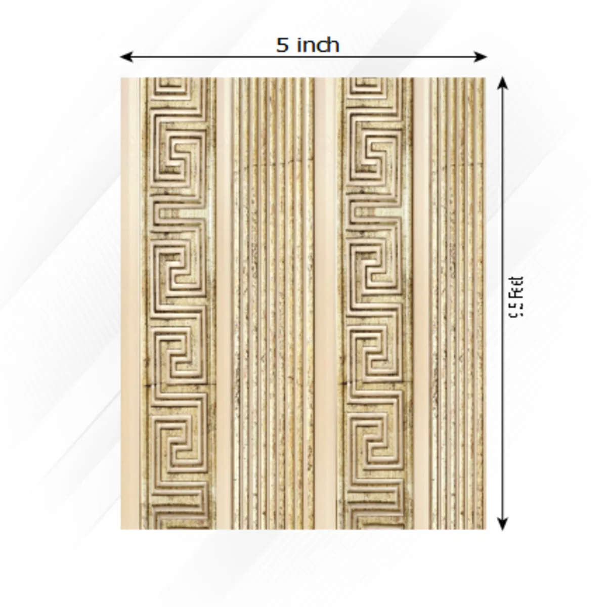 Uniclad Marco Polo Vol 2 Louvers Panels/Planks 9.5 feet * 5 inch - PMP 78