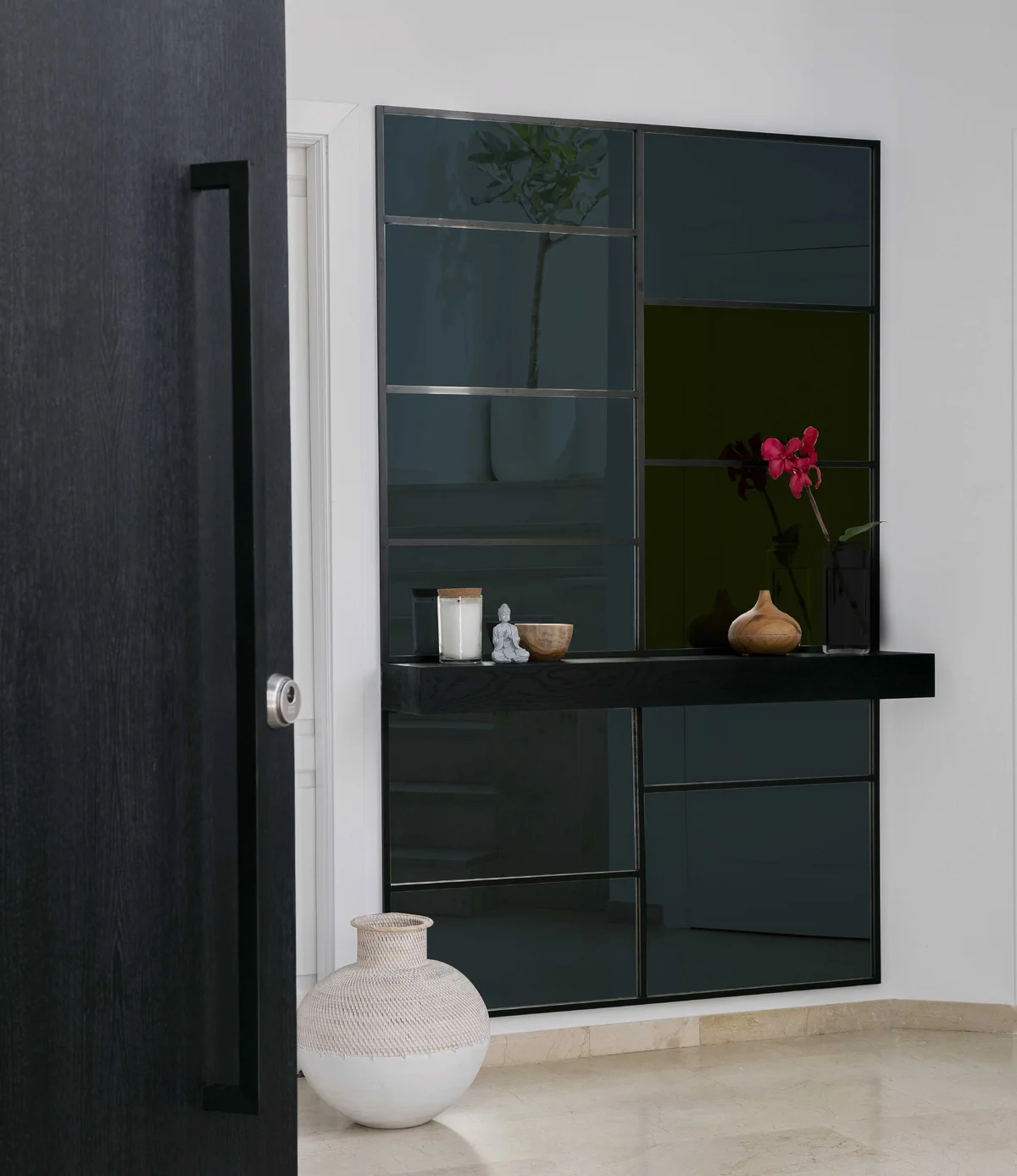 Atticus By Frikly 1.5 Mm Mirror Black Glossy Acrylic Laminates (Mica/Sunmica) | FA-646