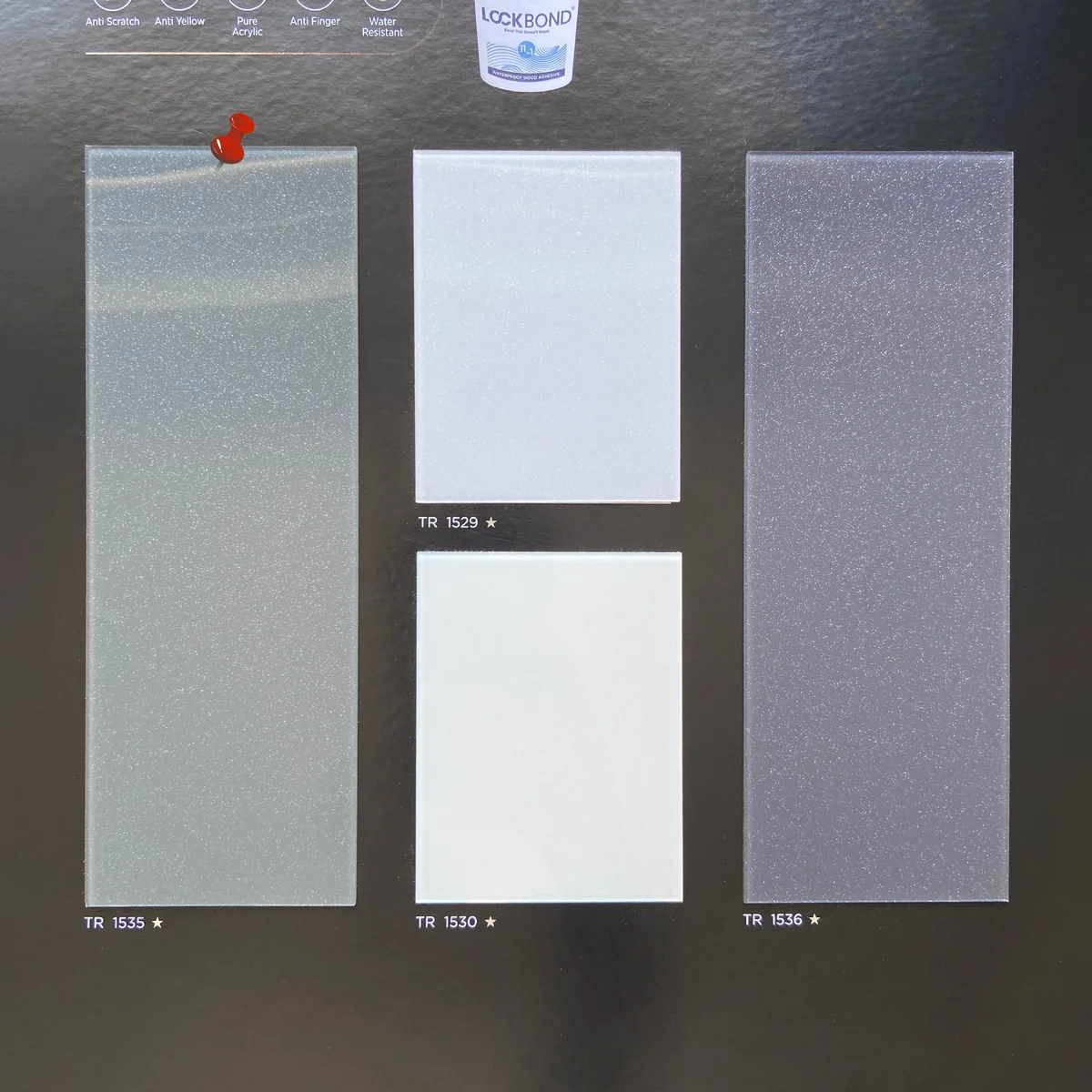 Treelam Ontari 1.5 MM Sparkle Glossy Acrylic Laminates (Mica/Sunmica) - TR 1535