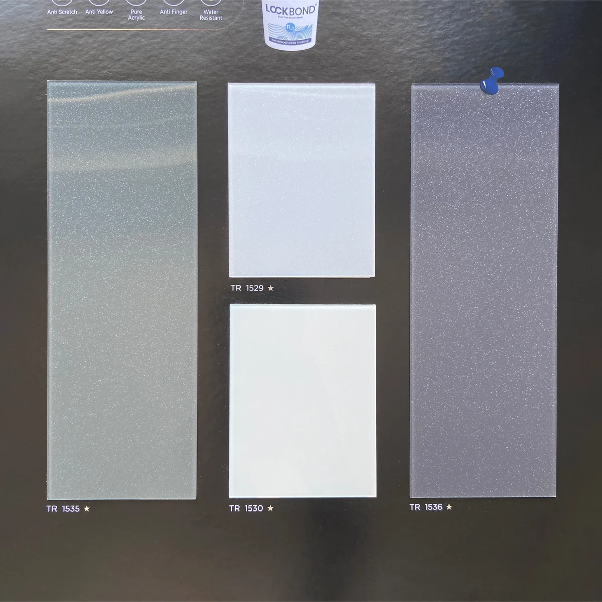 Treelam Ontari 1.5 MM Sparkle Glossy Acrylic Laminates (Mica/Sunmica) - TR 1536