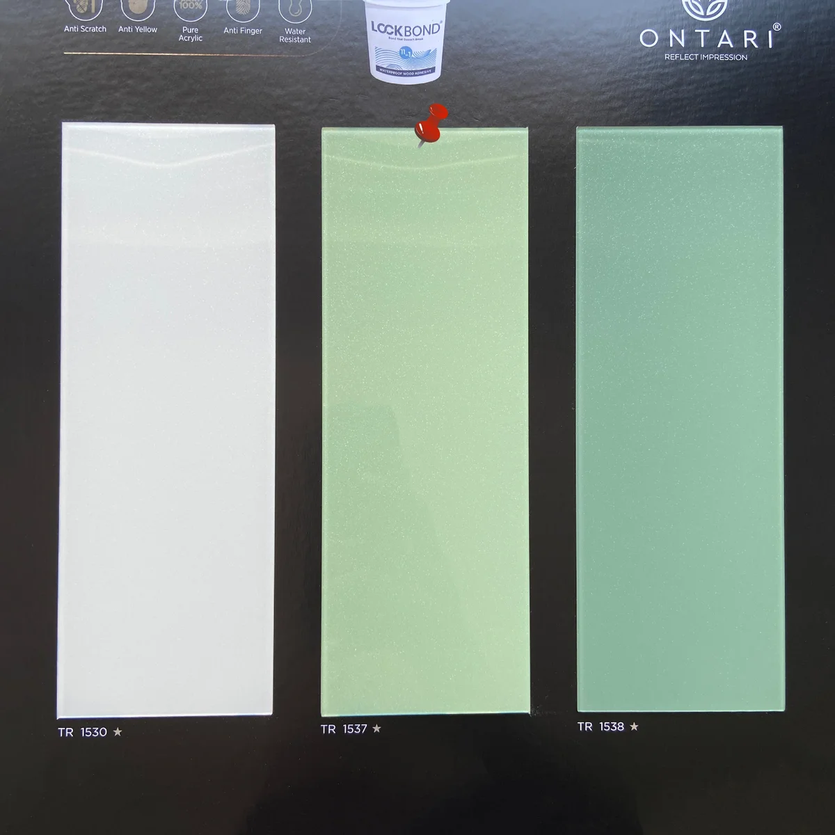 Treelam Ontari 1.5 MM Sparkle Glossy Acrylic Laminates (Mica/Sunmica) - TR 1537