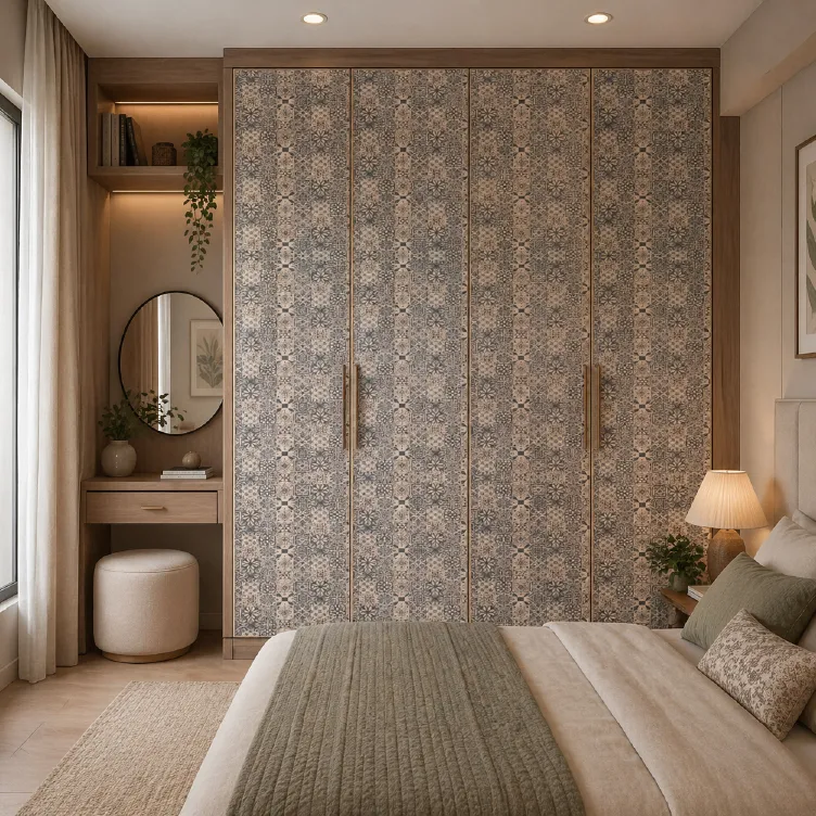 Decorative cork sheet