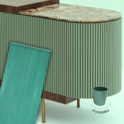 flexible fluted hdhmr panel