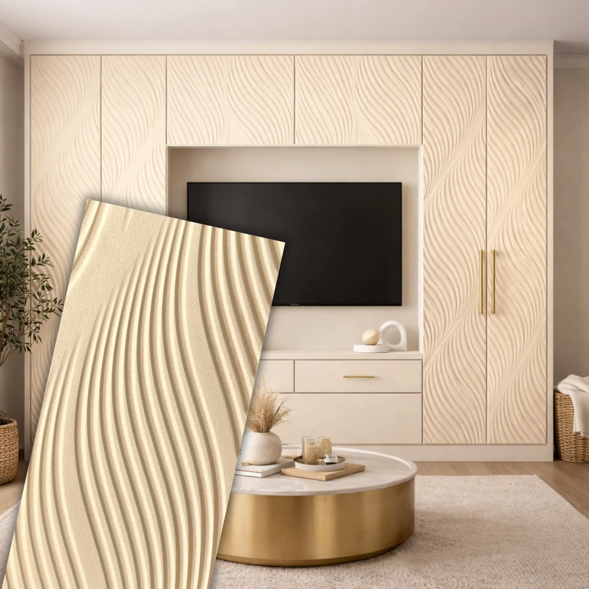 Flexible Paintable Panel