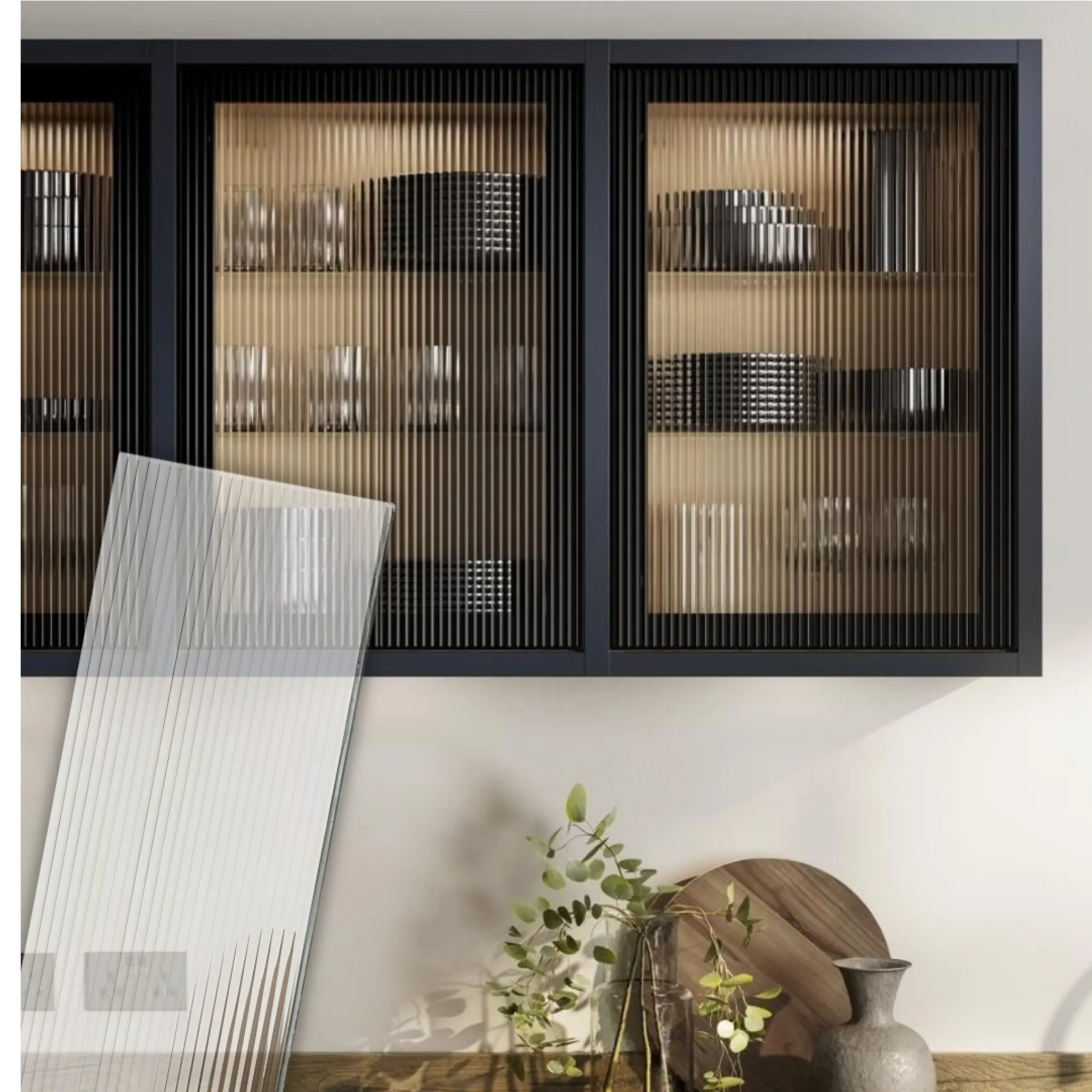 Fluted Glass Acrylic